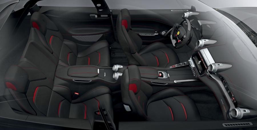 Интерьер Ferrari GTC4Lusso T 2016 года  (фото 4 из 37)